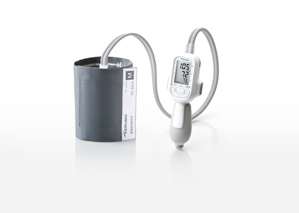 【テルモ】電子血圧計　エレマーノ２ ES-H56 データ通信機能なし 上腕式 ダブルカフ方式